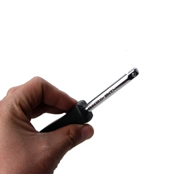 Nyttige 1/4 Dual-purpose topnøgle Med 6,3 mm Hullet Forbindelse Håndtag topnøgle Værktøj
