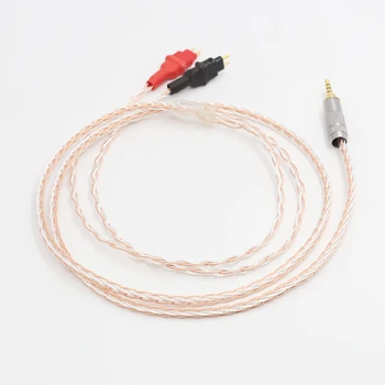 Høj Kvalitet 2,5 mm TRRS BALANCERET Kabel Til HD650 HD600 HD660s Sølv & Kobber Twisted opgraderede kabel-hovedtelefon