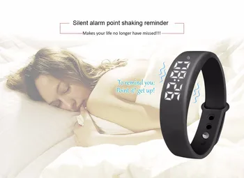 W5 Smart Band Skridttæller Temperatur Sove Overvåge Smart Fitness Armbånd Aktivitet Tracker Bluetooth-Sport 3D Smart Armbånd
