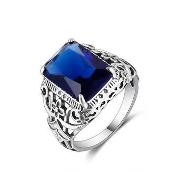 S925 Sterling Sølv, Ametyst Ringe Zircon Kvinder, Hule-Out Design, Fine Smykker, Bridal Wedding, Engagement Ring Tilbehør