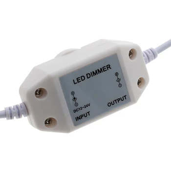 LED Lysdæmper Lysstyrke du kan Justere Controller til DC12-24V Enkelt Farve LED Strip Dæmpning