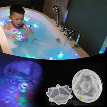 Vandtæt Flydende Undervands LED Disco Lys Glød Vis Swimmingpool, Spabad og Spa-Lampe Til Swimmingpool Barn Badekar Babys