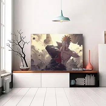 Lærred Anime Naruto Akatsuki Smerte Billeder Hjem Dekoration Malerier Plakat HD Udskriver Væg Kunst, Modulære Stue Indrammet