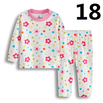 Tegnefilm Baby Pige Tøj Sætter Børn I Pyjamas, Der Passer 0 1 2 År T-Shirt + Varme Hjem Tøj, Der Passer Børnene Nattøj Top Kvalitet