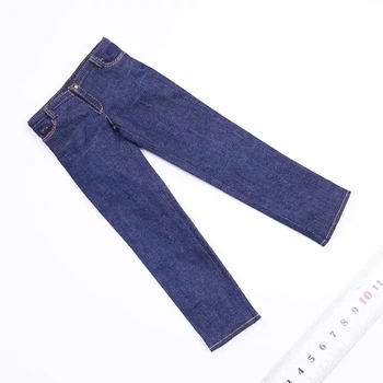 1/6 Mandlige Hvide Vest& Blue Jeans Tøj F 12