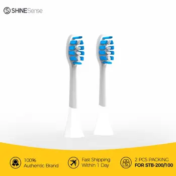 Origina ShineSense Sonisk Tandbørste Elektrisk tandbørste Udskiftning Hoveder til STB-100 og 200 Xiaomi Mijia Philips Oclean