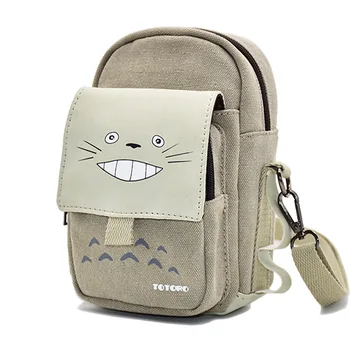 Tegnefilm Messenger taske Tokyo Ghoul Et Stykke skuldertaske Totoro Angreb på Titan Demon Slayer NARUTO Lille Mini Satchel Bag Bryst