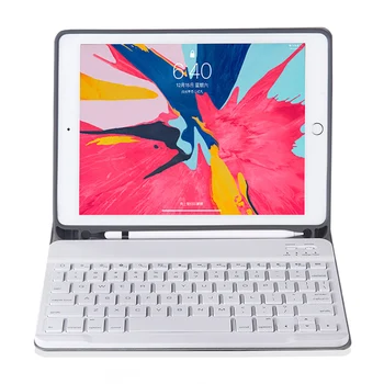 Top Klip-Baggrundsbelyst Tastatur til Apple iPad 9.7 2017 2018 5th 6th Generation af Bluetooth Tastatur taske til iPad Luft 1 Luft 2 5 6 Dække