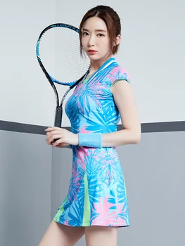 Foråret og Sommeren Nye Badminton Bære Kjole, der Passer Sportstøj Sports Kjole Slim Quick-tørring Tennis Kjole