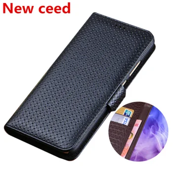 Business-wallet-telefon-etui i ægte læder telefon taske til OPPO A9 2020/OPPO A5 2020/OPPO A5S/OPPO AX5S flip wallet case-kort Slot