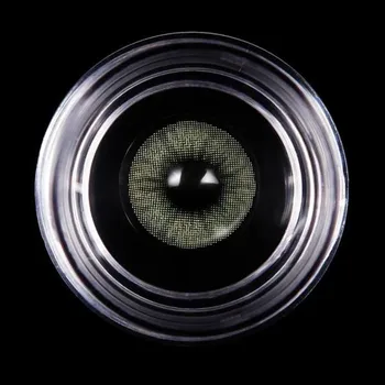 Grøn 2pcs/par 3-Tone-Serien Farvede Kontaktlinser Farvede Linser til Øjnene Livlige Kontakter med at Udvide Effekt