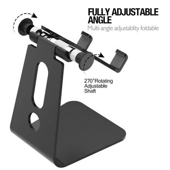 FM.HGQ Universal Aluminium Tablet-Holder Stand Til Kindle, Anti Skid Justerbar Metal Tablet holderen Holderen Til iPhone, iPad
