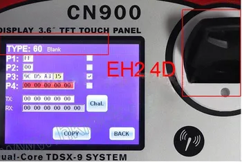 EH2 Cloneable Elektronisk Chip til at Kopiere 4D Chip TIL TANGO (TP06/19)