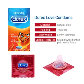 Durex Kondomer 32/45 Pc ' er Ultra Tynd Smøremiddel Forsinke Ejakulation Sex Legetøj til Mænd Naturlig Latex Penis Ærme Intime Produkter