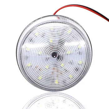 1stk Høj kvalitet LED hvidt lys AC 220V sikkerhed signal strobe indikator for porten / garage / parken / skole