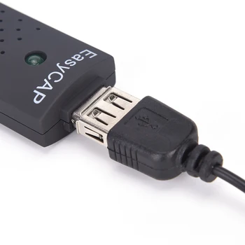 Easycap USB 2.0-TV, Video, Audio-VHS til DVD HDD-Converter Capture-Kort Adapter