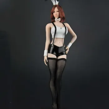 1/6 Skala ZY5029 Cosplay Kvinder Sexet Ultra Kort Vest Tøj Kvinde Sexy Bunny Girl Tøj Til 12