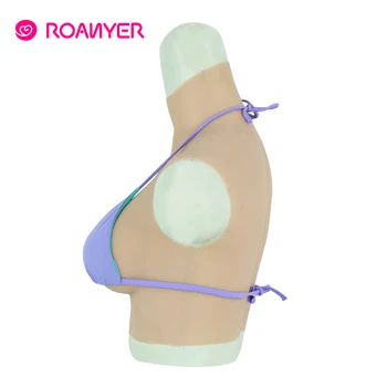 Roanyer kunstige Falske Bryster C Cup Realistisk silikone falske bryst former for crossdressing transseksuelle transvestit mand til fema