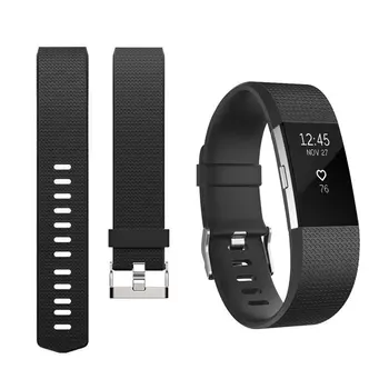 Honecumi For Fitbit Oplade 2 Band Silikone Smart Armbånd Rem Udskiftninger 10 Farver Trænings-Og Band Tilbehør Til Fitbit