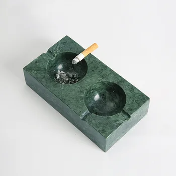 Konkrete double slot askebæger silica gel skimmel cement cigar askebæger skimmel