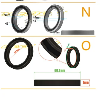 Neco Lejet Cykel Headset til Giant OD2 XTC8 39 41 41.8 43.8 46.8 46.9 47 6 6.5 7 8 30 45 graders vinkel road