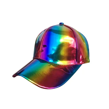 Mærke Mode, hip-hop snapback hatte til Rainbow Farve Skiftende Hat Hætten Tilbage til Fremtiden Prop Baseball Cap