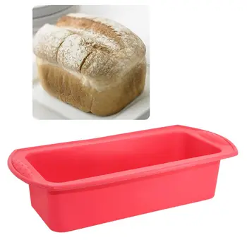 FOOD GRADE Non Stick Kage Brød Formen Bageforme Stor fransk Toast Brød Pan-sæbe brødform Skimmel-Silikone Bage Kage Forme