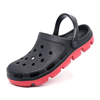 Coslony mænd sandaler til mænd, plast sko store størrelser Sommer strand crocks eva træsko, sko Crocse sandalias hombre masculina mandlige