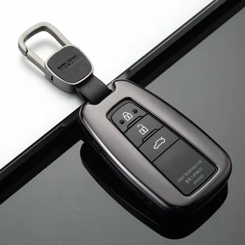 Aluminium Legering, der har Nøglen, nøglen Dække Sagen skal For Toyota CHR C-HR Prado 2017 2018 2019 Prius Camry Corolla RAV4 2018 2019
