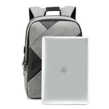 Høj Quliaty USB-Opladning Mænd Kanvas Rygsække Kreative skuldertaske Mandlige Mode Laptop Taske