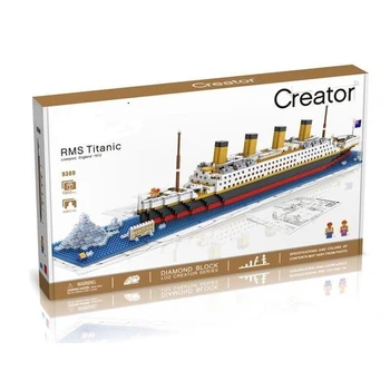 Hot Titanic Skib 1860PCS byggesten Legetøj, der Ikke er Titanic Båd 3D-Model Pædagogiske Gave Legetøj For Børn, For Loz