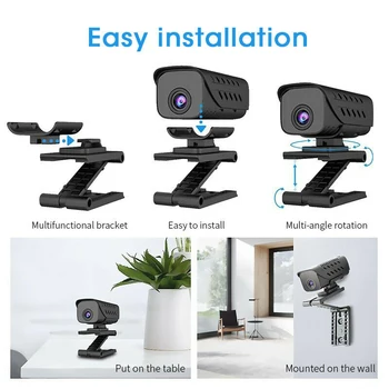 Udendørs Mini WIFI 1080P HD IP-Kamera Motion Sensor Wireless Home Security WIFI Kamera Overvågning med Kameraer Videokameraer Webcams