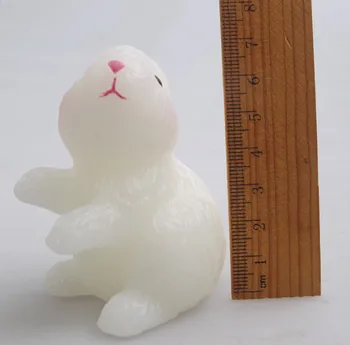 Luyou Nye Ankomst 3D sød kanin silikone forme,søde dyr kage forme, kanin fondant skimmel FM1110