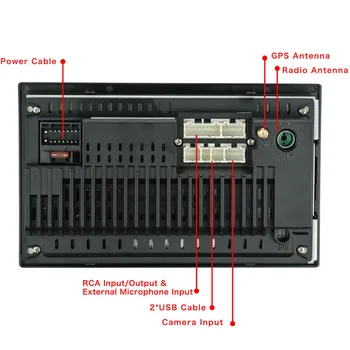 Ledningsnet kabel Canbus Boksen/Can-protokol box/Canbus-dekoder boks kun egnet til Rytme / Lexxson Bil Radio Android-Enhed