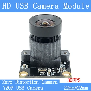 HD Mini tv-Overvågning kameraer 720P HD Nul Forvrængning Kamera 30FPS MJPEG UVC-USB-CCTV kamera modul Android Linux