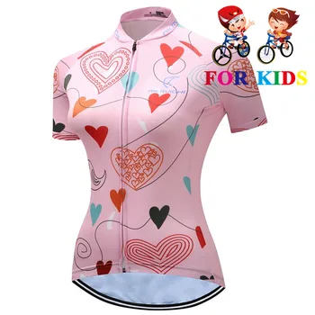Kids trøje Sæt 2019 Bike Jersey Shorts Børn Road Mountain MTB Cykel Maillot Ropa Ciclismo Top shirts bunden passer til