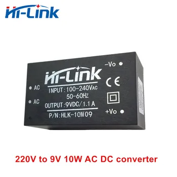 Gratis forsendelse Hi-Link nye 5pcs 220v 9V 10W AC DC isoleret skifte trin ned strømforsyningsmodul AC-DC converter HLK-10M09