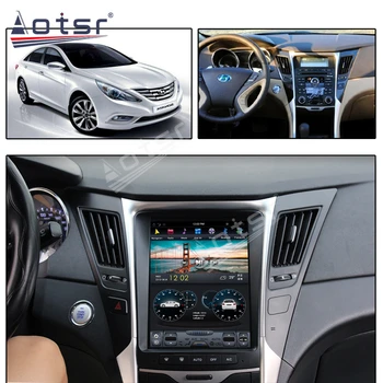 Tesla Stil Android 9 4G 64GB Bil GPS ny Afspiller til Multimedie-Navigation For Hyundai Sonata 8 2012-Auto Stereo Head Unit Carplay