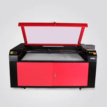100w Co2-Laser Engraving Machine Gravør med CW5200 og omdrejningsakse