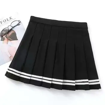 Kort nederdel kvindelige høj talje plisseret nederdel og en linje nederdel college stil kawaii nederdel kvindelige lolita net red hot salg