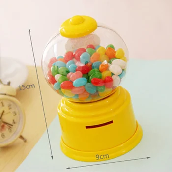 Kreative Søde Søde Mini-Candy Maskine Boble Dispenser Coin Bank Kids Legetøj, Som Børn Chrismas Fødselsdag Gave