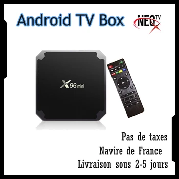 X96mini IPTV Boks Android tv box Bedste Smart tv-box set-top-boks forsendelse fra Frankrig iptv boksen nye smarters
