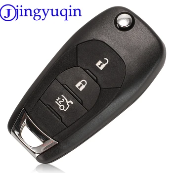 Jingyuqin Folde Ændret 2/3/4-Knappen Fjernbetjening Key Fob For Chevrolet Cruze-2018 433 MHZ ID46 PCF7941 Chip Smart Nøgle Kontrol