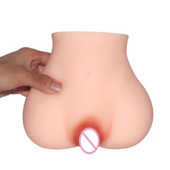 Meselo Realistisk Vagina&Store Balder Realistisk Fisse Mandlige Masturbator et Elastisk Materiale Silikone Sex Dukke Erotisk Sex Legetøj til Mænd