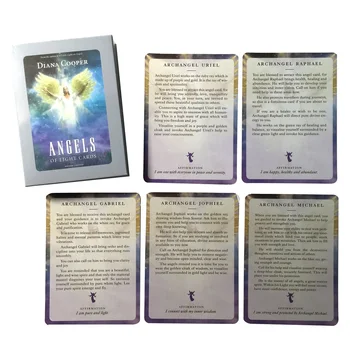 Hot Sælger For patry spil at Spille kort, Angels of Light Oracle Cards Tarot Kort