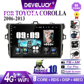 2 Din android10.0 Bil Radio Multimedie-Afspiller Til Toyota Corolla E140/150 2006 2008 2009 2010 2011 2012 2013 2016 RDS