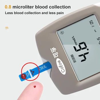 Cofoe 3 in1 Kolesterol&Urinsyre&Blood Glucose Meter Husstand glucometer kit Diabetes Gigt Tester Overvåge&Test Strips og Lancetter