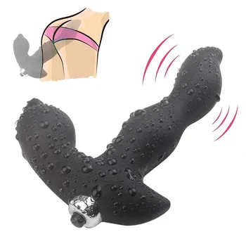 Anal Vibrator-Plug Prostata Massager Sex Legetøj Til Mænd Buttplug Rotation Stick Vibrationer Mandlige Anal Stimulator Voksen Sex Produkter