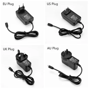 Høj Kvalitet 100-240V Mikro-USB-Oplader US/EU/AU/UK Stik 5V 2A 3A AC/DC-Adapter Strømforsyning Til Raspberry PI 3 Nul Tablet PC