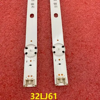 Ny 2 STK LED-baggrundsbelysning strip For LG 32LJ610V 32LJ610V-ZD 32LJ610U LED-ARRAY ASSY 32LJ61 EAV63673021